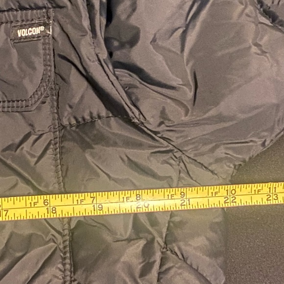 Volcom mens puffer jacket black medium - Picture 7 of 11